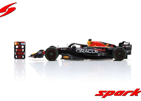 Spark 1/43 (S8923) Oracle Red Bull Racing RB19 #1 Oracle Red Bull Racing Winner Dutch GP 2023
