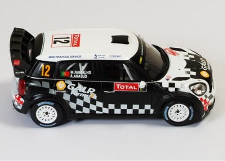 ixo models 1/43 (RAM496) Mini John Cooper Works #12  Rally Monte Carlo 2012