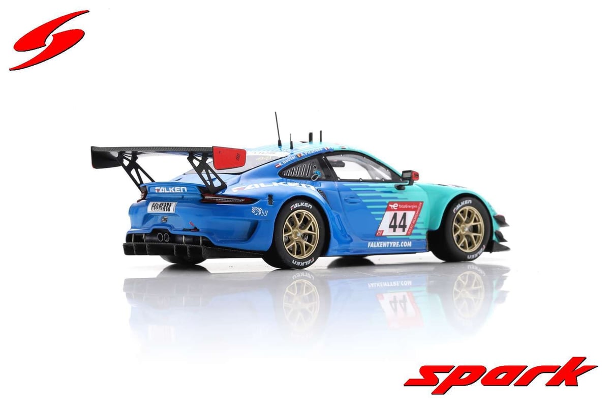 Spark 1/43 (SG863) Porsche 911 GT3 R #44 Falken