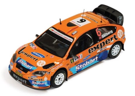 ixo models 1/43 (RAM359) Ford Focus RS WRC 08 #6 4th Rally Norway 2009