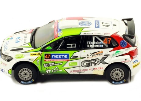 ixo models 1/43 (RAM727) VW polo GTI R5 #47 Rally Finland 2019