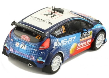 ixo models 1/43 (RAM702) Ford Fiesta R5 Rally Monte Carlo 2019 #21