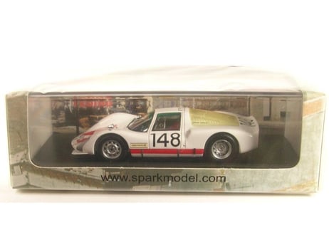 Spark 1/43 (43TF66) PORSCHE 906 NO.148 WINNER TARGA FLORIO 1966