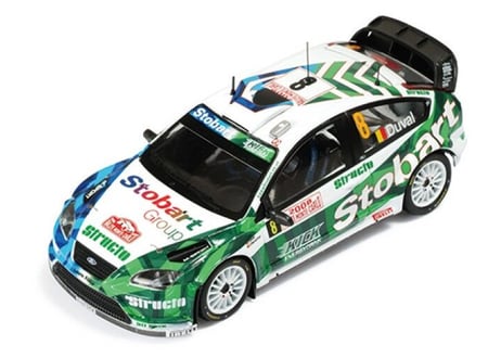 ixo models 1/43 (RAM304) FORD FOCUS RS 07 WRC #8 4TH RALLY MONTE CARLO 2008