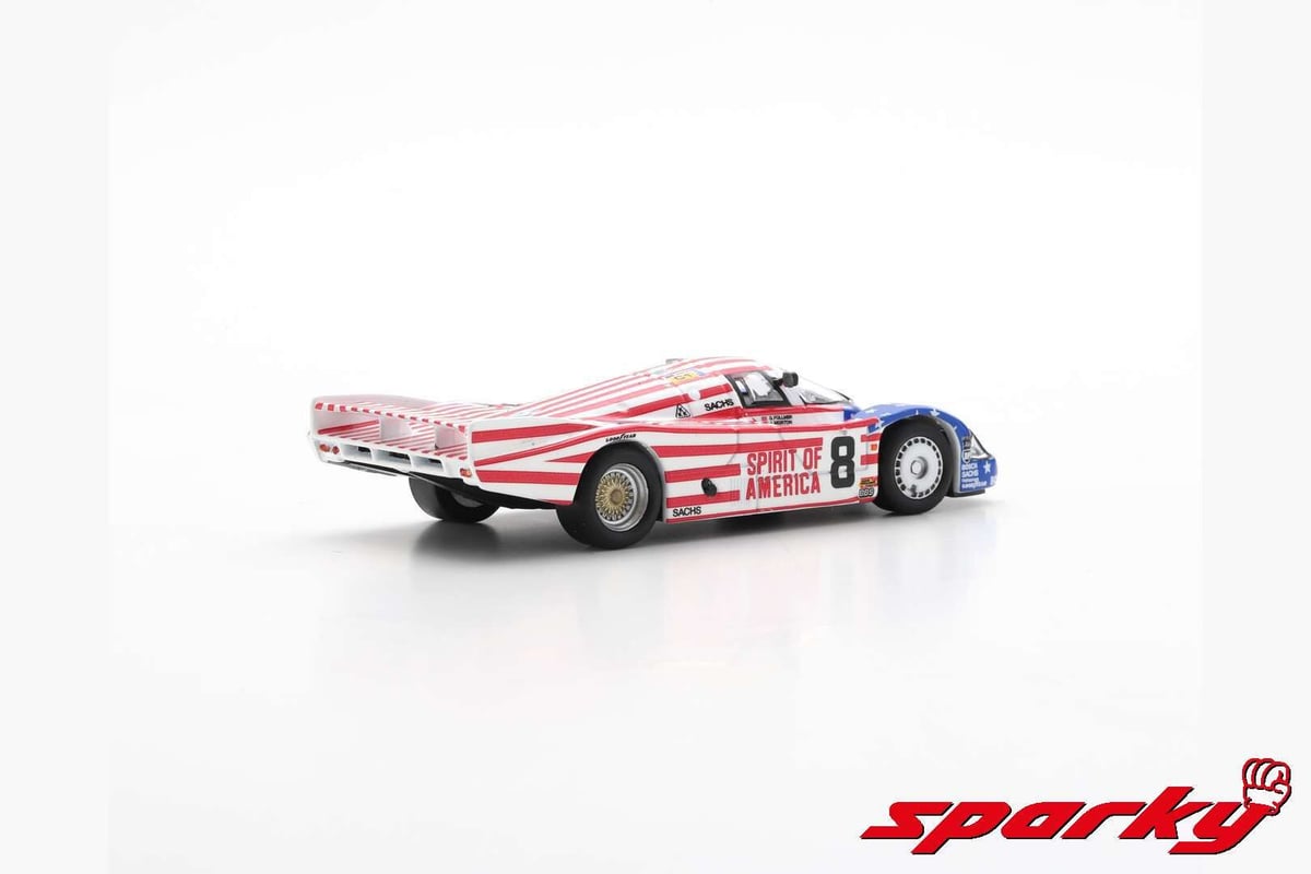 Sparky 1/64 (Y176) PORSCHE 956 #8 24h Le Mans 1