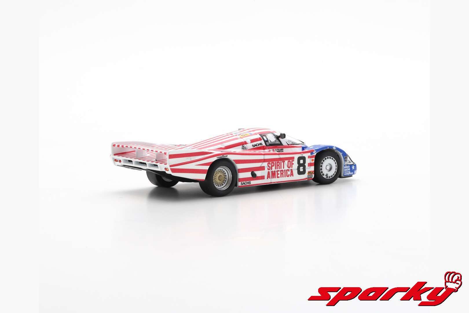 Sparky 1/64 (Y176) PORSCHE 956 #8 24h Le Mans 1