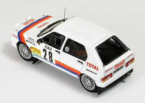 ixo models 1/43 (RAC129 ) Citroen Visa Chrono #28 Rally Monte Carlo 1983