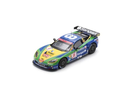 Spark 1/43 (100SPA22) Chevrolet Corvette C6.R #8 Sangari Team Brazil 24H Spa 2009