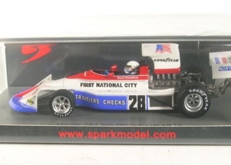 Spark 1/43 (S5375) March 751 #28 5th British GP 1975