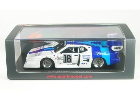 Spark 1/43 (S6418) BMW M1 #16 24H Le Mans 1979