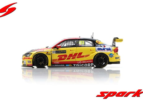 Spark 1/43 (S8969) Audi RS 3 LMS #31 Comtoyou DHL Audi Sport Winner Race 2 WTCR 2020 Slovakia 2020