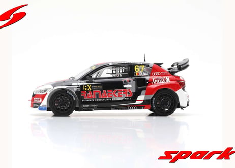 Spark 1/43 (S7812) Audi S1 RX quattro #67 Rd.3 World RX of Belgium 2018