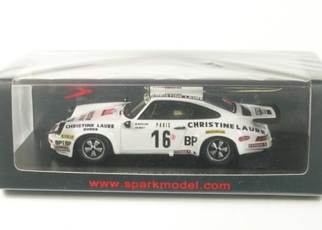 Spark 1/43 (S6640) PORSCHE 911 CARRERA #16 MONTE CARLO RALLY 1978