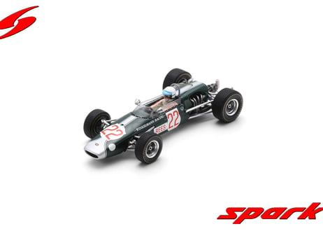 Spark 1/43 (SG715) Brabham BT23 #22 2nd F2 German GP 1967 Alan Rees