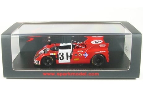 Spark 1/43 (S4742) PORSCHE 908/03 #31 24H LE MANS 1974
