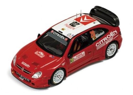 ixo models 1/43 (RAM310) Citroen Xsara #20 Rally Monte Carlo 2008