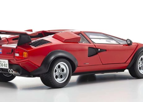 KYOSHO 1/18 (KS08320A) Lamborghini Countach Walter Wolf (Red)