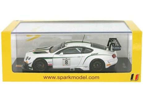 Spark 1/43 (SB079) Bentley Continental GT3 #8 24H Spa 2014