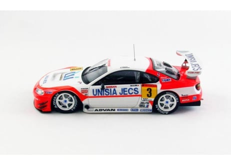 EBBRO 1/43 (44887) UNISIA JECS SILVIA JGTC 2002 No.3