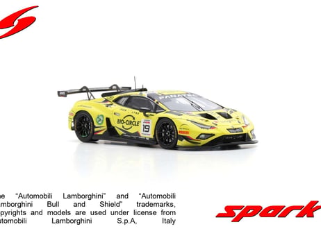 Spark 1/43 (SB731) Lamborghini Huracan GT3 EVO 2 #19 Iron Lynx 24H Spa 2023