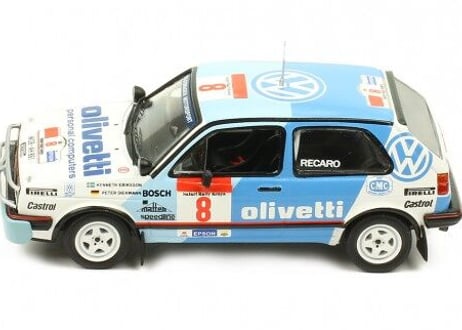 ixo models 1/43 (RAC261) VOLKSWAGEN Golf GTI 16V #8 Safari Rally 1987