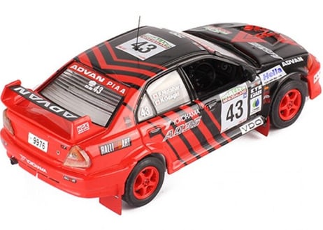 ixo models 1/43 (RAM523) MITSUBISHI LANCER EVO Ⅴ 1999 RALLY NEWZEALAND #43