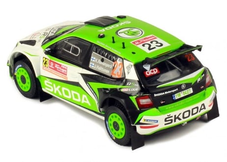 ixo models 1/43 (RAM716) Skoda Fabia R5 Evo 2 - Rally Portugal 2019 #23