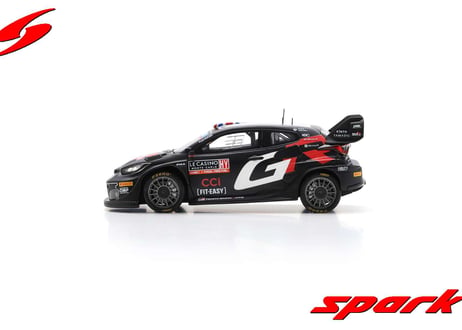 Spark 1/43 (S6851)TOYOTA GR Yaris Rally1 HYBRID #33 TOYOTA GAZOO Racing WRT 3rd Rally MonteCarl 2024