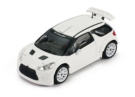 ixo models 1/43 (MDCS018) CITROEN DS3 R5 2014 Ready to Race White
