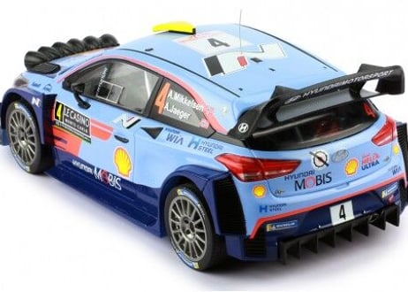1/18 (18RMC030A) Hyundai i20 #4 Rallye Monte Carlo 2018