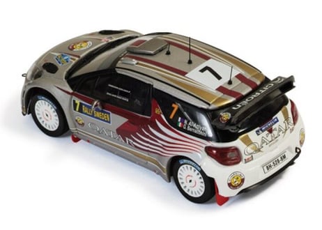 ixo models 1/43 (RAM503) Citroen DS3 WRC #7 Rally Sweden 2012  N.AL-Attiyah