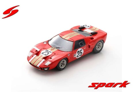 Spark 1/43 (S2773) FORD GT40 AMR1 NO.25 12H SEBRING 1966