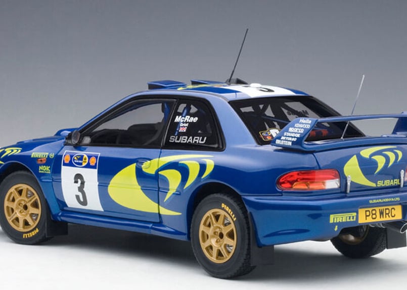 AUTOart 1/18 (89792) スバル インプレッサ WRC 1997 ＃3 ※サフ