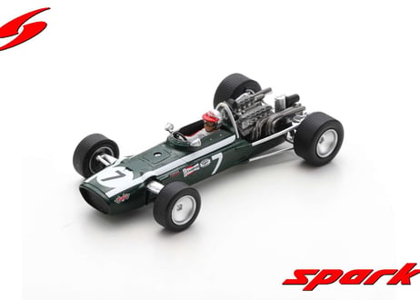 Spark 1/43 (S6982) COOPER T86B #7 3RD MONACO GP 1968