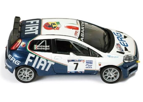 ixo models  1/43  (RAM275 ) Fiat Punto S2000 #7 Winner Rally Mille Miglia 2006