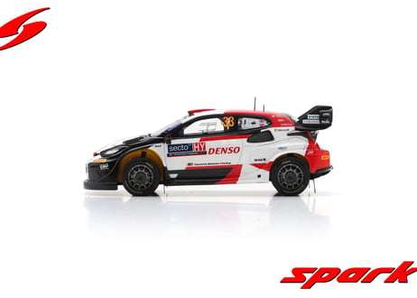 Spark 1/43 (S6736) TOYOTA GR Yaris Rally1 HYBRID #33 TOYOTA GAZOO Racing WRT WinnerRallyFinland 2023