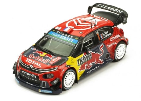 ixo models 1/43 (RAM699) Citroen C3 WRC #1 Rally Monte Carlo 2019