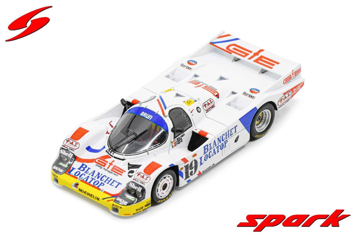 Spark 1/43 (S9870) Porsche 956 #19 24H Le Mans Spark 1/43 (S9870) Porsche 956 #19 24H Le Mans