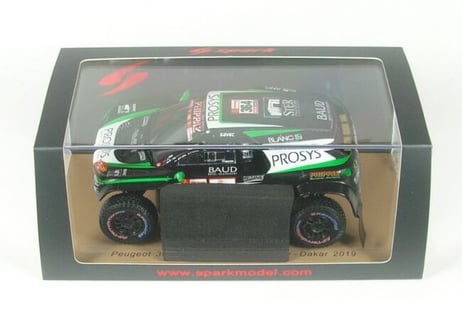Spark 1/43 (S5630) PEUGEOT 3008 DKR MAXI #364 EASY RALLY DAKAR RALLY 2019