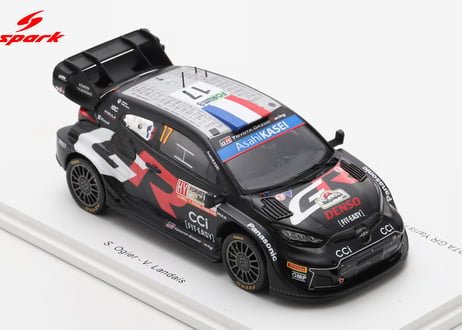 Spark 1/43 (S6881) TOYOTA GR Yaris Rally1 HYBRID #17 TOYOTA GAZOO Racing WRT 2nd Rally Japan 2024