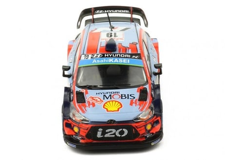 ixo models 1/43 (RAM701) HYUNDAI i20 Coupe WRC #19 Rallye Monte-Carlo 2019 S. Loeb / D.Elena