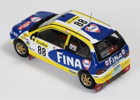 ixo models 1/43 (RAM531) Subaru Vivio Rx-R #88 G.Cadringher Rally Monte Carlo 1999