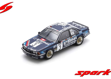 Spark 1/43 (SB653) BMW 635 Csi #3 24H Spa 1983