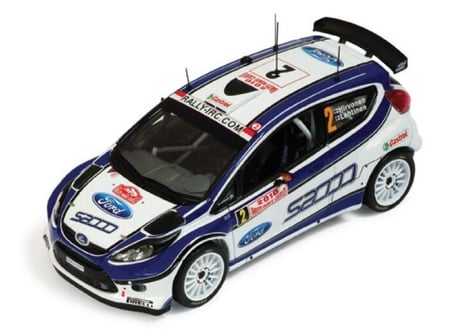 ixo models 1/43 (RAM418) Ford Fiesta S2000 #2 Winner Rally Monte Carlo 2010