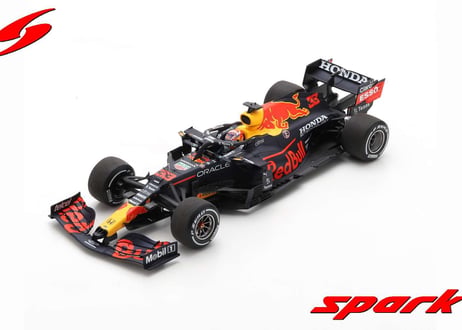 Spark 1/18 (18S601) Red Bull Racing Honda RB16B #33 Red Bull Racing Winner Dutch GP 2021