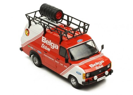 ixo models 1/43 (RAC271X) FORD TRANSIT MK II 1979 Rally Assistance Belga