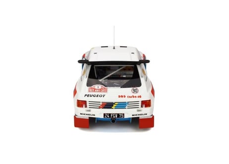 Otto Mobile 1/12 (G027) Peugeot 205 T16 EVO2 #1 2nd Rally Monte Carlo 1986