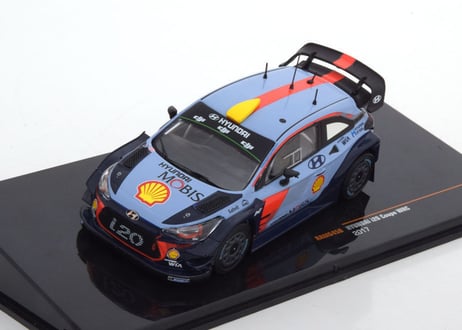 ixo models 1/43 (RAM645B) Hyundai I20 Coupe WRC #4 #5 Rallye Spain 2017　（デカール付）