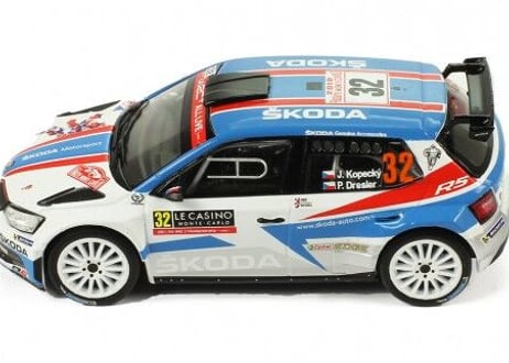 ixo models 1/43  (RAM664) SKODA Fabia R5 #32 Winner WRC2 Rallye Monte-Carlo 2018