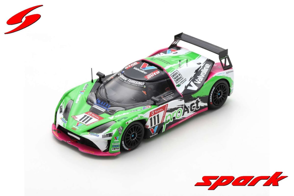 Spark 1/43 (SG699) KTM X-BOW GT4 #111 Teichmann Racing GmbH Winner Cup-X class 24H Nurburgring 2020 Spark 1/43 (SG699) KTM X-BOW GT4 #111 Teichmann Racing GmbH Winner Cup-X class 24H Nurburgring 2020